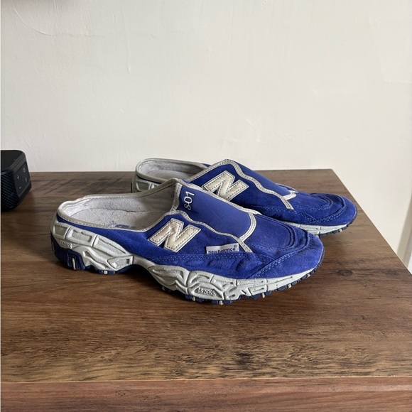 New Balance 801 Slip On Clog Purple/Blue and Gray - Size 9 - Picture 5 of 7